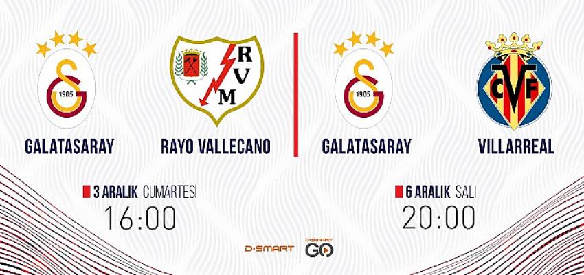 Galatasaray Rayo Vallacanove Galatasaray Villarreal Maçları Canlı Yayınla D-Smart ve D-Smart Go'da