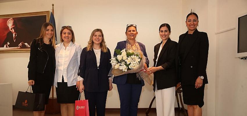 Bil Koleji'nin Kadın Yöneticilerinden Başkan Çerçioğlu'na Ziyaret