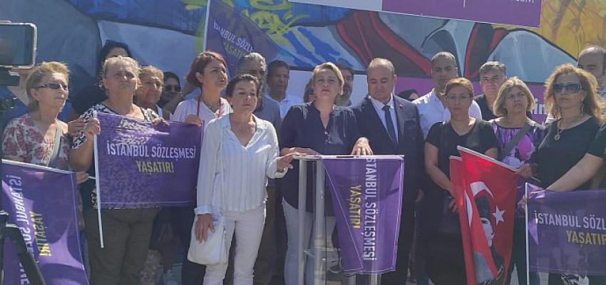 CHP Konak İlçe Sekreteri Gülden Aslı Değirmenci'den Kadına Şiddet Açıklaması