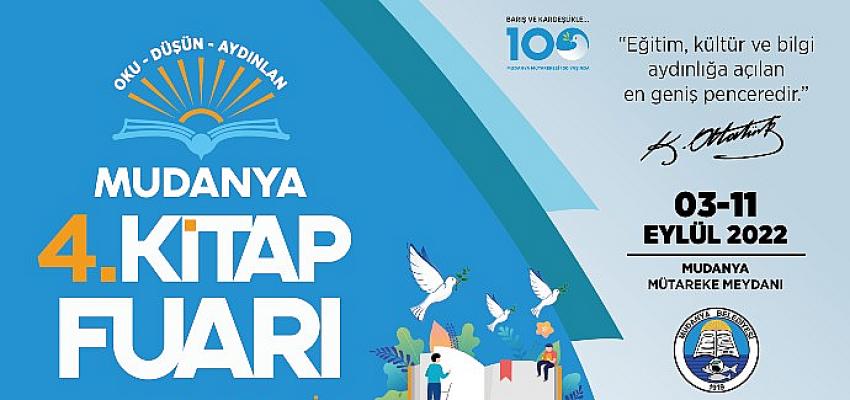 Mudanya 4. Kitap Fuarı 3 Eylül’de Başlıyor