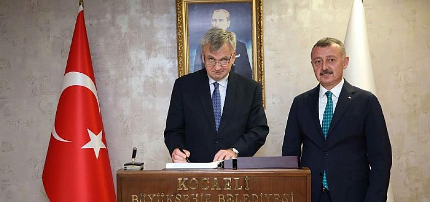 Alman Büyükelçi'den Başkan Büyükakın'a ziyaret