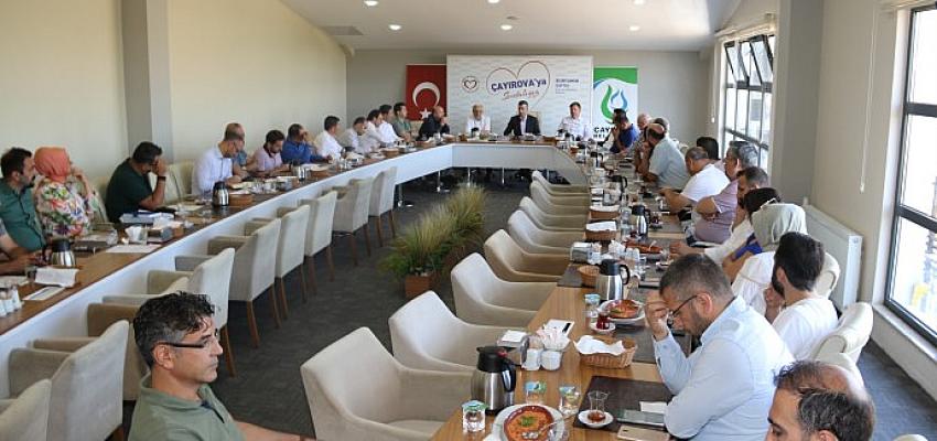 Temmuz ayı imar toplantısı Çayırova'da yapıldı