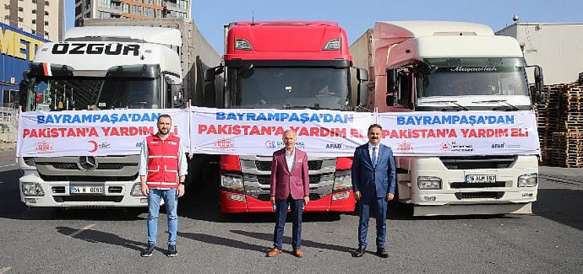 Bayrampaşa'dan Pakistan'a yardım eli
